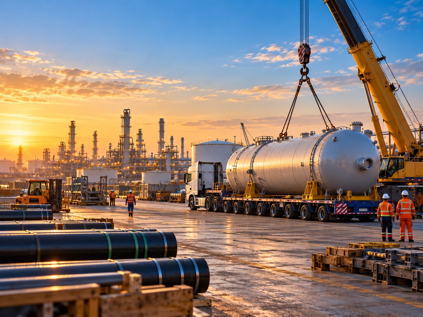 Industrial & Oilfield Logistics — industrial operations in Libya